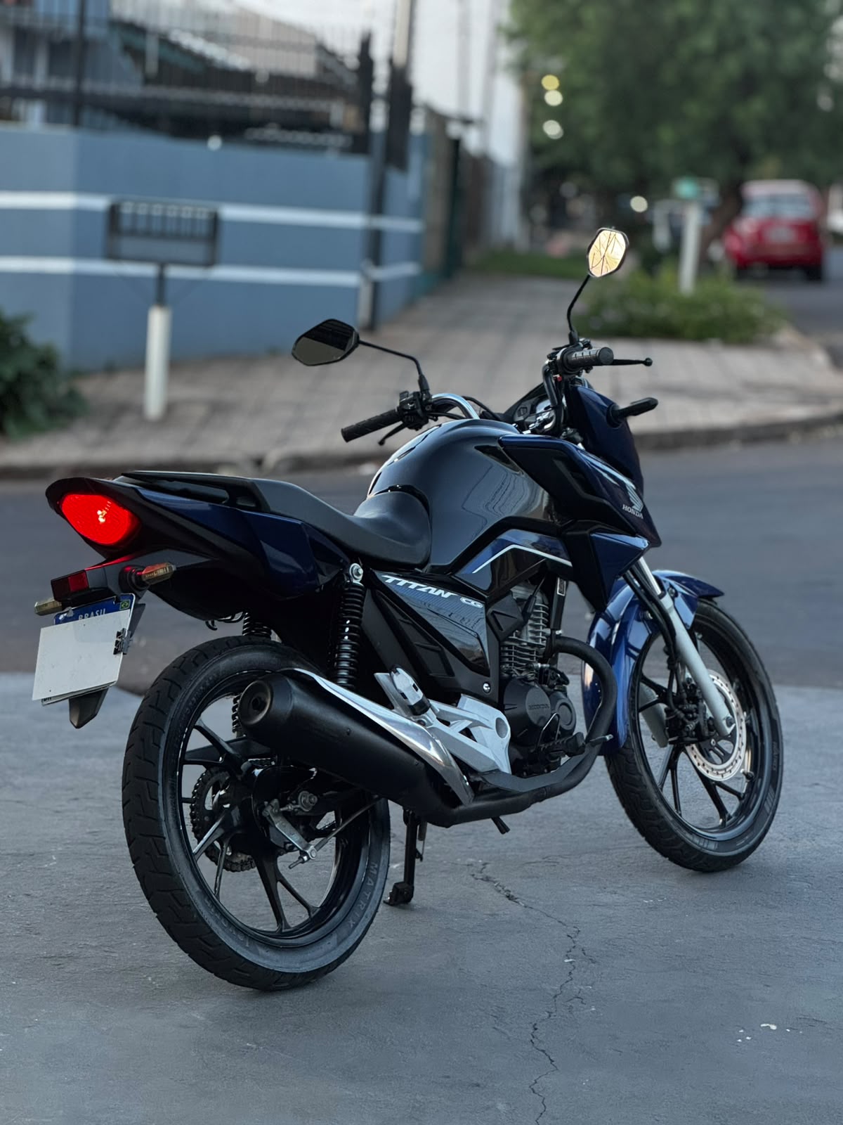 Honda CG 160 Titan, Ed Especial, Flex, Azul - foto 6