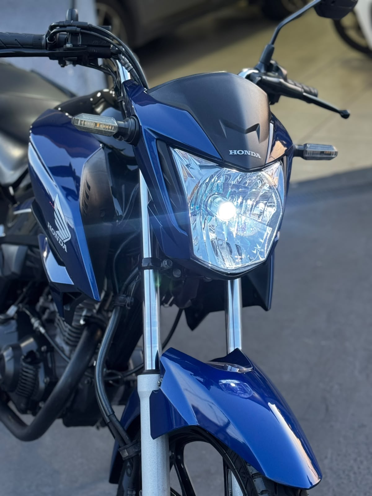 Honda CG 160 Titan, Ed Especial, Flex, Azul - foto 9